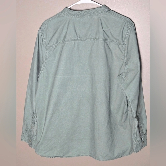 Men's L.L. Bean Outdoor Sunwashed Canvas 100% Cotton  Gorpcore Shirt, XL - Picture 2 of 4